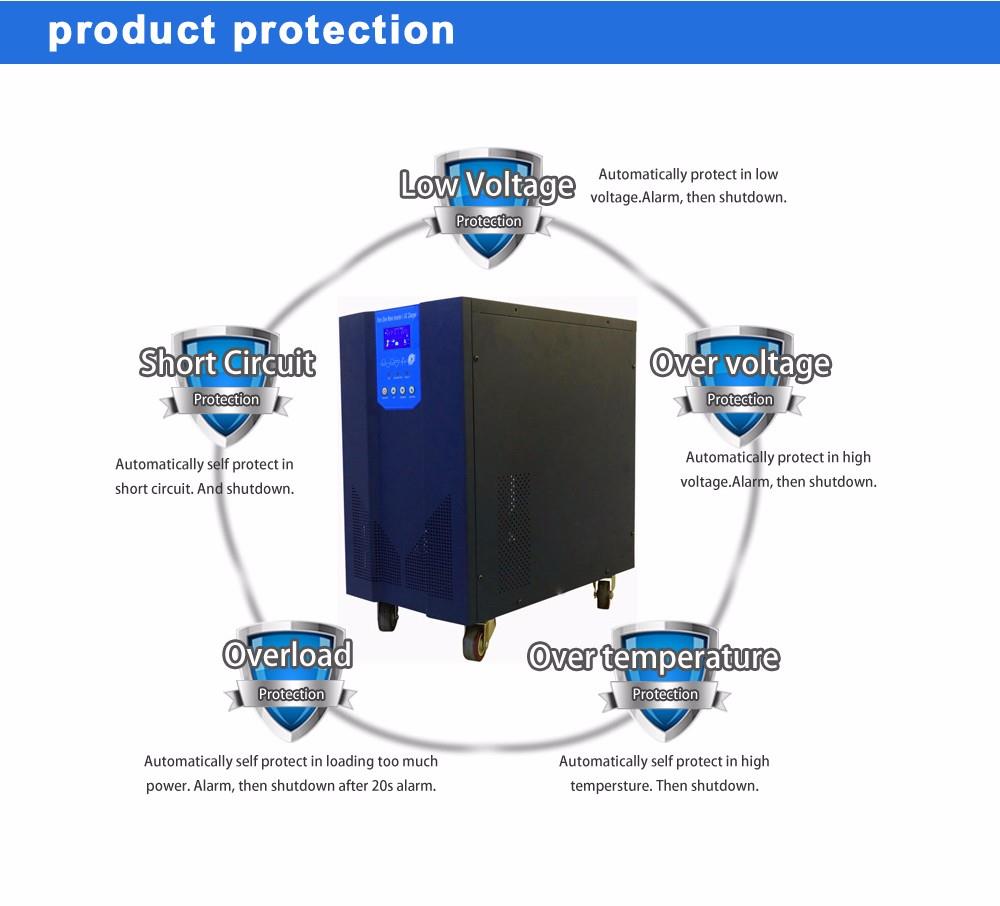 5000w solar grid tied inverter